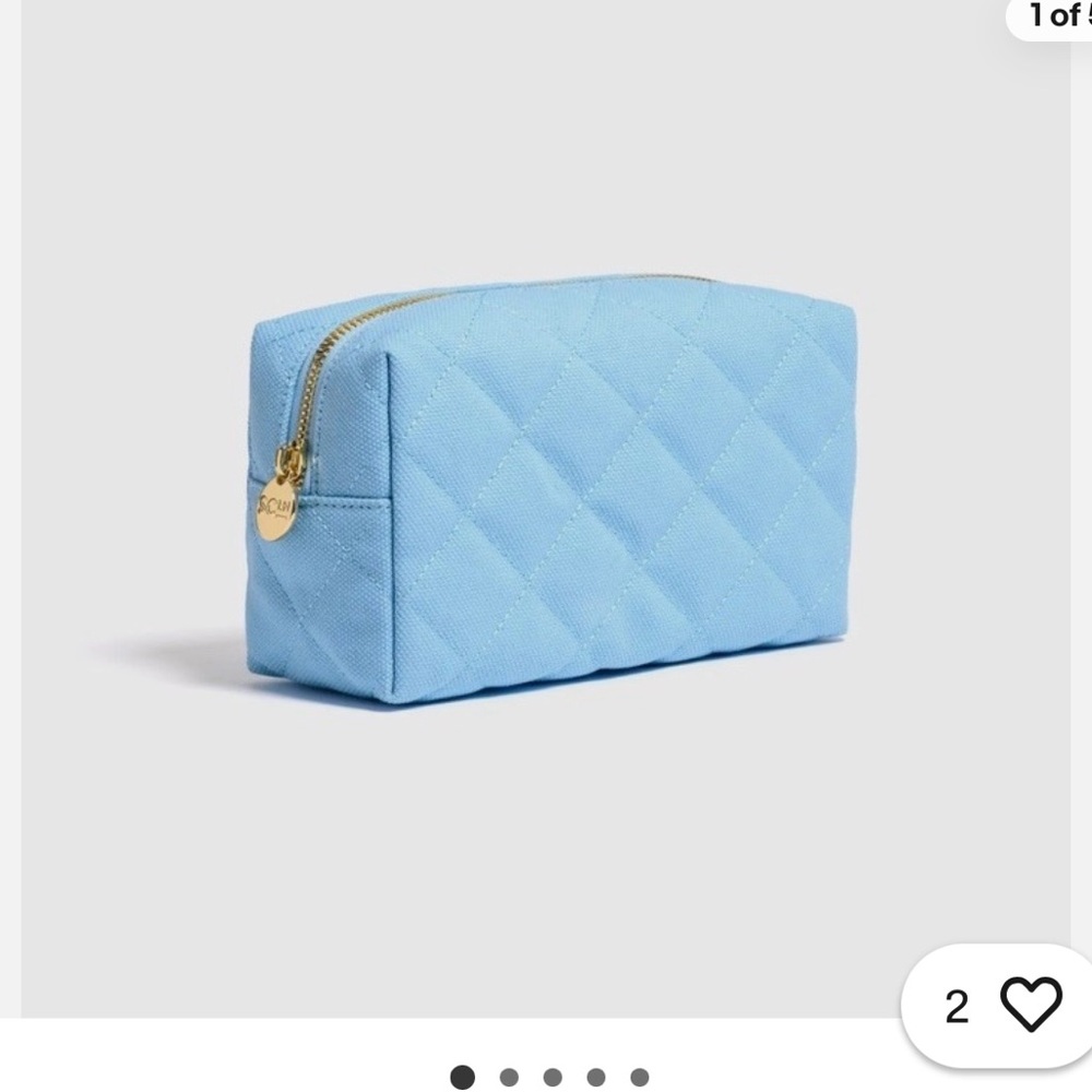 Stoney Clover Lane - periwinkle blue quilted case 

NWT!!!